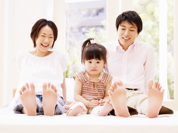 子供の足が危ない!