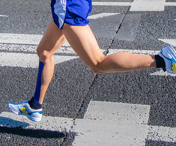 衝撃吸収と疲労軽減