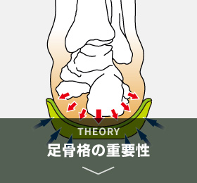 足骨格の重要性