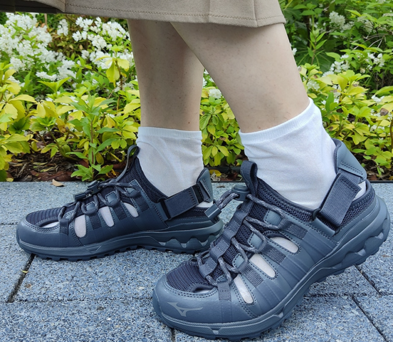 MIZUNOウエーブエボークスイッチ グレー