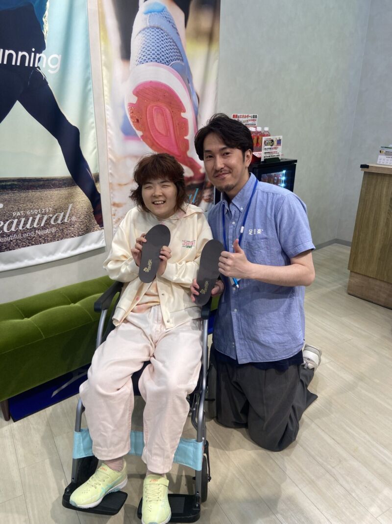 健康のためにオーダーメイドインソール！