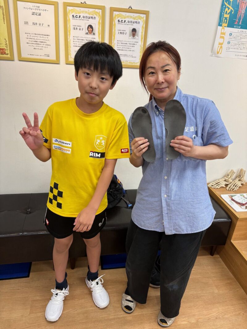 卓球界の未来のスターとの1枚! 卓球界の未来のスターとの1枚!