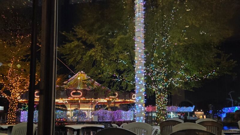 よみうりランド　イルミネーション