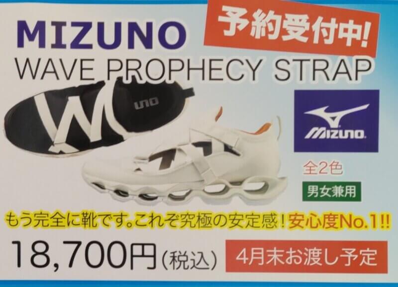 MIZUNO　WAVE PROPHECY STRAP