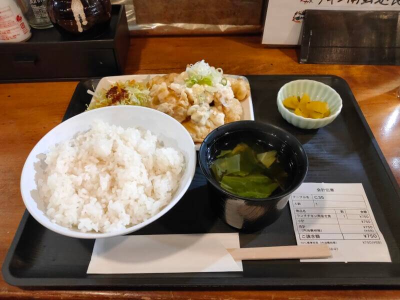 鳥清はなれ チキン南蛮定食