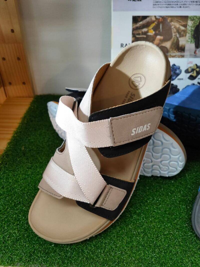 SIDAS ３D SANDALS RAMPAGE トープ×ブラック