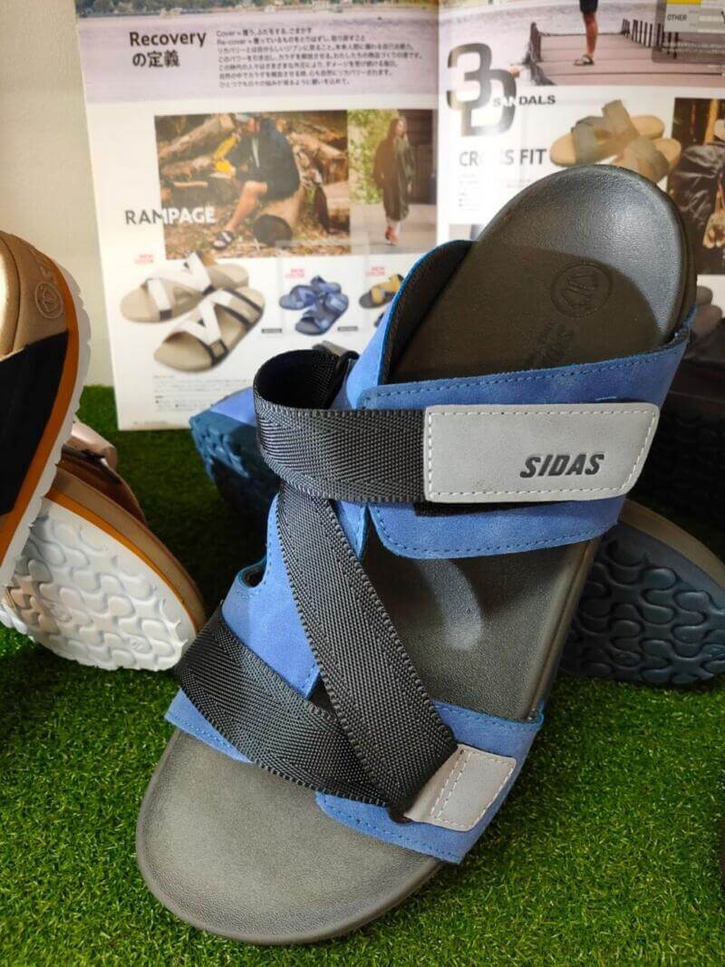 SIDAS ３D SANDALS RAMPAGE ブルー